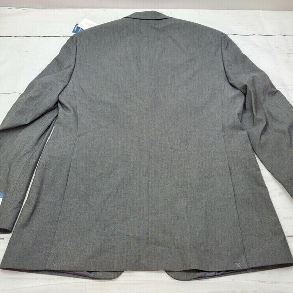 $360 Ryan Seacrest Men's Modern Fit Suit jacket Blazer Jacket Gray Size 42L NEW - Picture 8 of 11